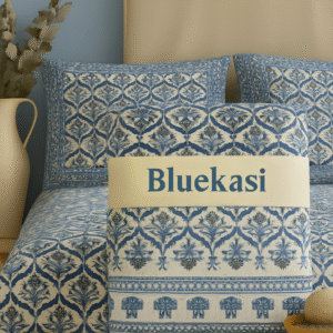 Premium Hand Block Printed Bedsheet Double